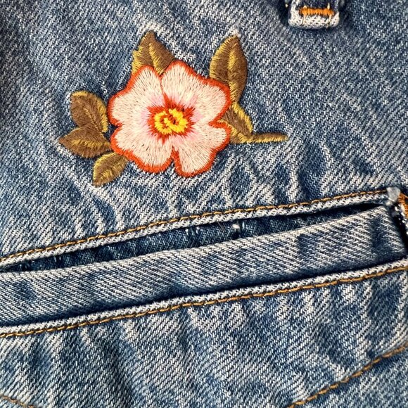 Ladies Boyish by HER Jeans Size‎ 27 Blue Wash Billy Embroidered Button F… - Picture 9 of 11